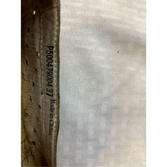 Fly London size 37 wedges brown 7-8 shoes (scuffs) 2.5" heels - Picture 7 of 8